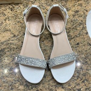 Davids Bridal De Blossom Crystal Strap Sandal